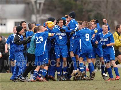 Thumbnail 1 in Harrison vs. Comsewogue (NYSPHSAA Class A Final) photogallery.