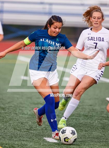 Thumbnail 3 in The Academy vs Salida (CHSAA 3A Playoffs Rd 1) photogallery.