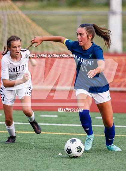 Thumbnail 1 in The Academy vs Salida (CHSAA 3A Playoffs Rd 1) photogallery.