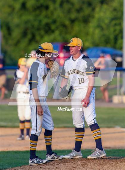 Thumbnail 3 in Montoursville vs. Lancaster Catholic (PIAA 3A Semifinal Playoff) photogallery.
