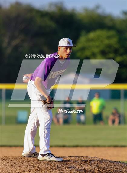 Thumbnail 2 in Montoursville vs. Lancaster Catholic (PIAA 3A Semifinal Playoff) photogallery.