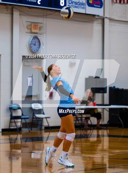 Thumbnail 1 in St. Cecilia vs Grand Island Central Catholic photogallery.