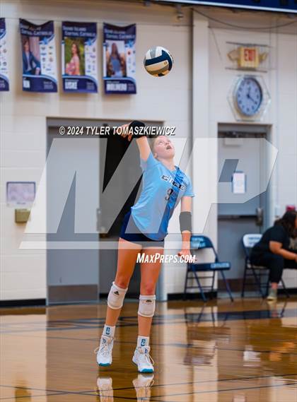 Thumbnail 1 in St. Cecilia vs Grand Island Central Catholic photogallery.