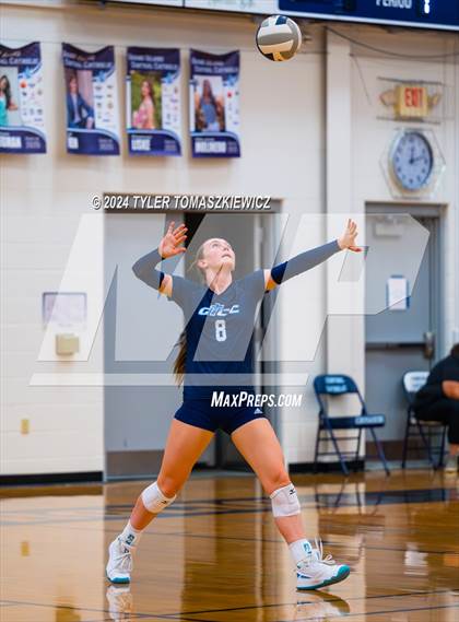 Thumbnail 1 in St. Cecilia vs Grand Island Central Catholic photogallery.