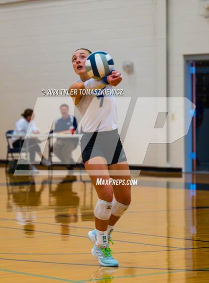 Thumbnail 2 in St. Cecilia vs Grand Island Central Catholic photogallery.