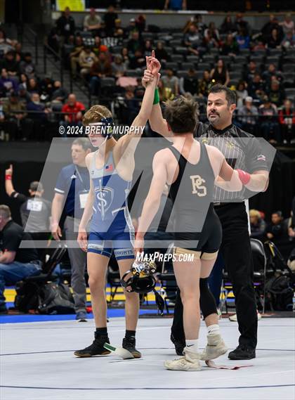 Thumbnail 1 in CHSAA State Championship - 3A Quarterfinals, 1st Round Consolation photogallery.