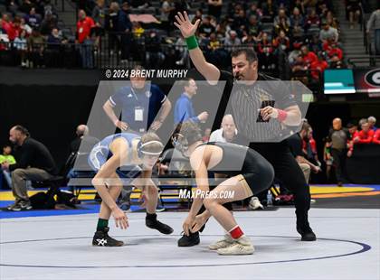 Thumbnail 1 in CHSAA State Championship - 3A Quarterfinals, 1st Round Consolation photogallery.