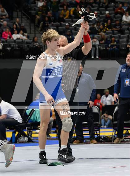 Thumbnail 2 in CHSAA State Championship - 3A Quarterfinals, 1st Round Consolation photogallery.