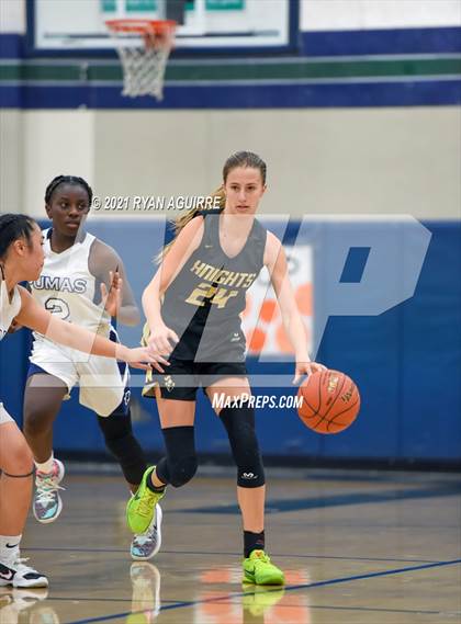 Thumbnail 2 in Ontario Christian @ Chaparral (CIF SS Division 3AA Semifinal) photogallery.