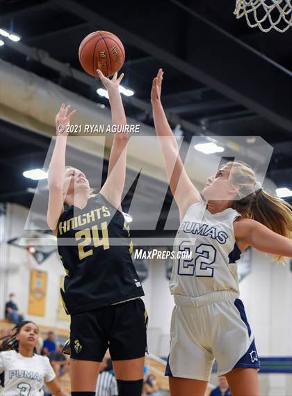 Thumbnail 1 in Ontario Christian @ Chaparral (CIF SS Division 3AA Semifinal) photogallery.