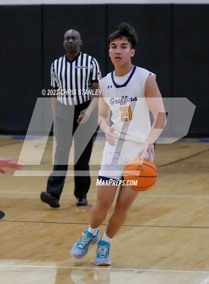 Thumbnail 3 in Cambridge vs. Glendale Prep Academy (Panther Hoops Classic) photogallery.