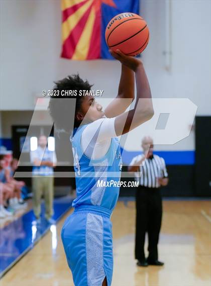 Thumbnail 1 in Cambridge vs. Glendale Prep Academy (Panther Hoops Classic) photogallery.