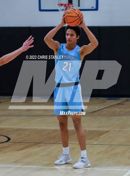 Thumbnail 2 in Cambridge vs. Glendale Prep Academy (Panther Hoops Classic) photogallery.