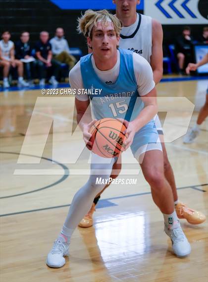 Thumbnail 3 in Cambridge vs. Glendale Prep Academy (Panther Hoops Classic) photogallery.