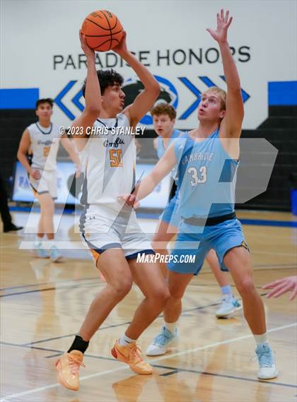 Thumbnail 2 in Cambridge vs. Glendale Prep Academy (Panther Hoops Classic) photogallery.