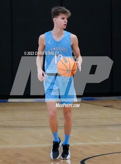 Thumbnail 2 in Cambridge vs. Glendale Prep Academy (Panther Hoops Classic) photogallery.
