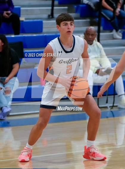 Thumbnail 3 in Cambridge vs. Glendale Prep Academy (Panther Hoops Classic) photogallery.