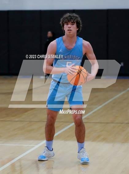 Thumbnail 1 in Cambridge vs. Glendale Prep Academy (Panther Hoops Classic) photogallery.