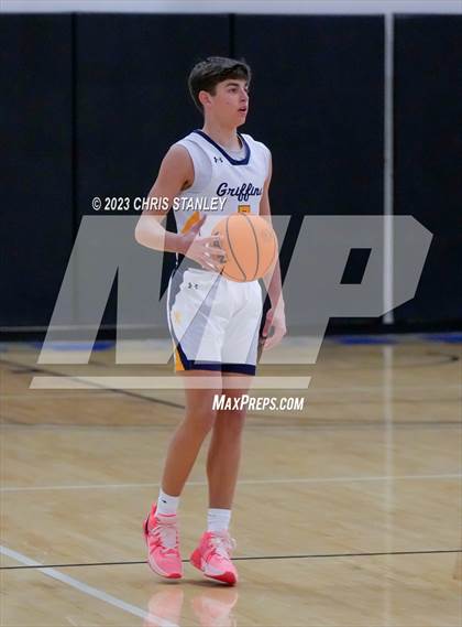 Thumbnail 1 in Cambridge vs. Glendale Prep Academy (Panther Hoops Classic) photogallery.