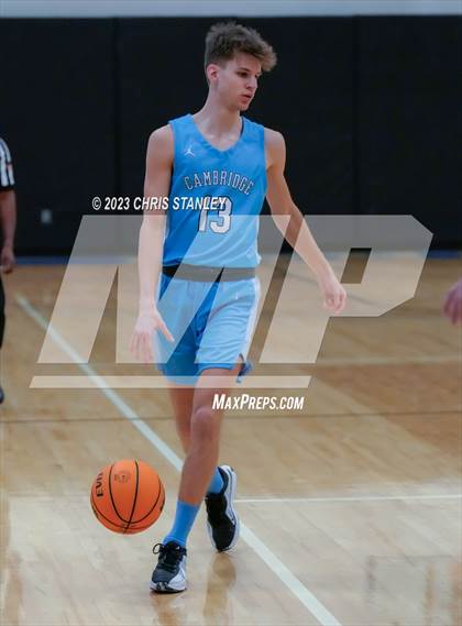 Thumbnail 3 in Cambridge vs. Glendale Prep Academy (Panther Hoops Classic) photogallery.