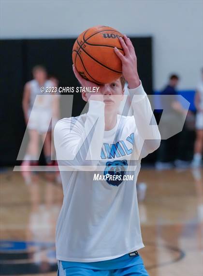 Thumbnail 2 in Cambridge vs. Glendale Prep Academy (Panther Hoops Classic) photogallery.