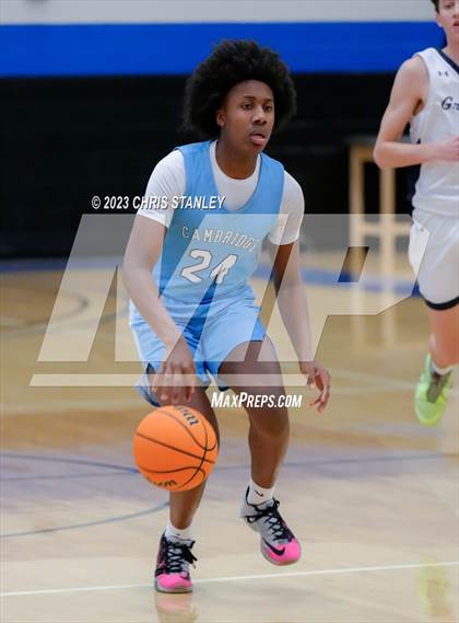 Thumbnail 3 in Cambridge vs. Glendale Prep Academy (Panther Hoops Classic) photogallery.