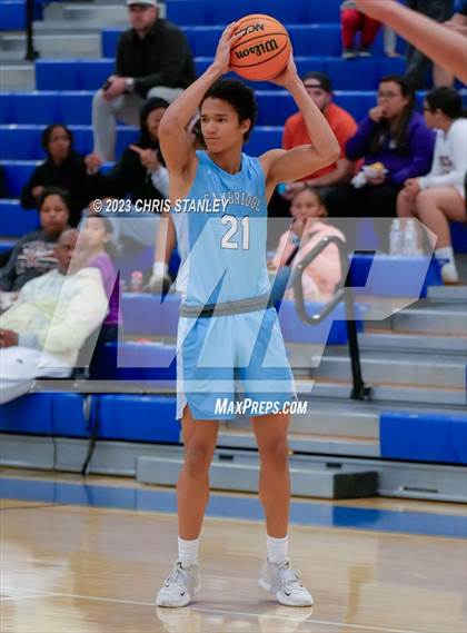 Thumbnail 2 in Cambridge vs. Glendale Prep Academy (Panther Hoops Classic) photogallery.