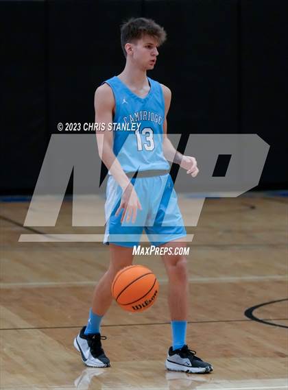 Thumbnail 2 in Cambridge vs. Glendale Prep Academy (Panther Hoops Classic) photogallery.