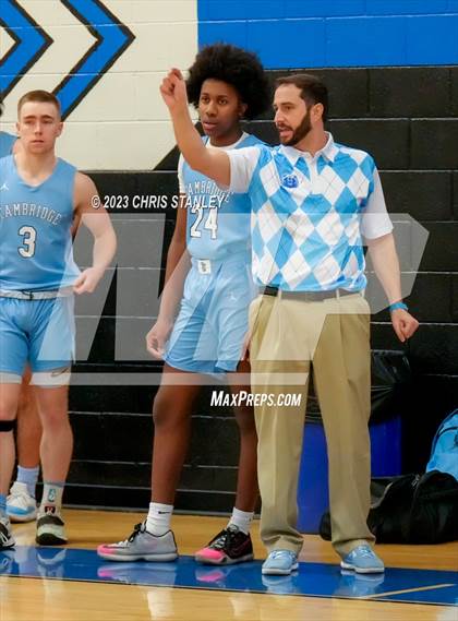Thumbnail 2 in Cambridge vs. Glendale Prep Academy (Panther Hoops Classic) photogallery.