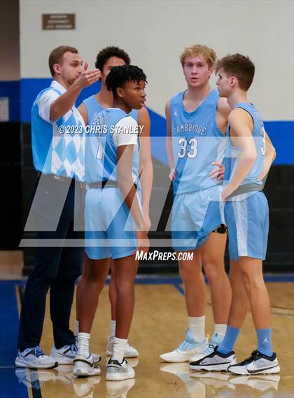 Thumbnail 2 in Cambridge vs. Glendale Prep Academy (Panther Hoops Classic) photogallery.