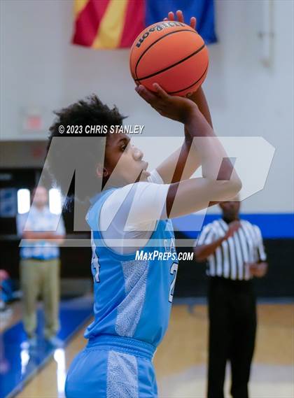 Thumbnail 3 in Cambridge vs. Glendale Prep Academy (Panther Hoops Classic) photogallery.