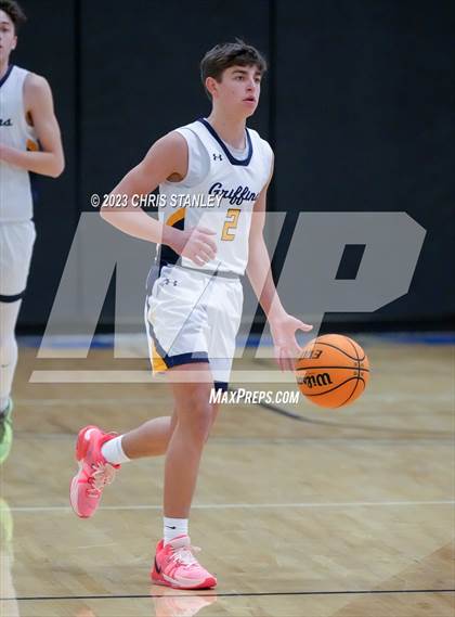 Thumbnail 1 in Cambridge vs. Glendale Prep Academy (Panther Hoops Classic) photogallery.
