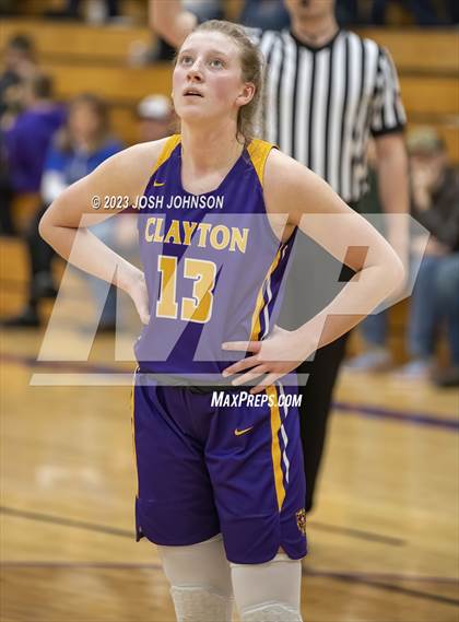 Thumbnail 2 in Clayton vs Turtle Lake (Clayton Holiday Tournament) photogallery.