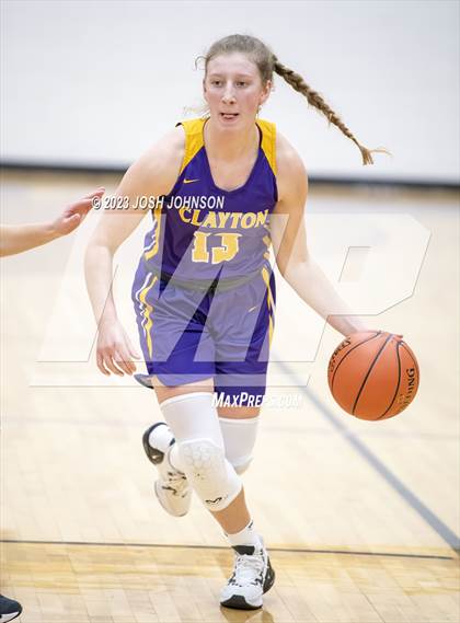 Thumbnail 3 in Clayton vs Turtle Lake (Clayton Holiday Tournament) photogallery.
