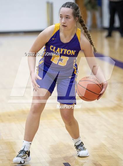Thumbnail 2 in Clayton vs Turtle Lake (Clayton Holiday Tournament) photogallery.