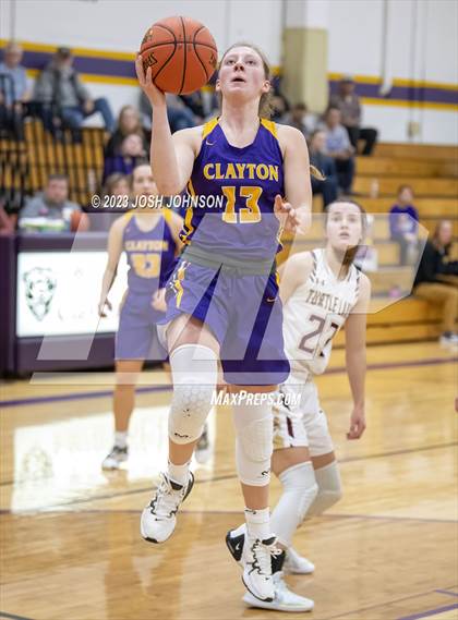 Thumbnail 3 in Clayton vs Turtle Lake (Clayton Holiday Tournament) photogallery.