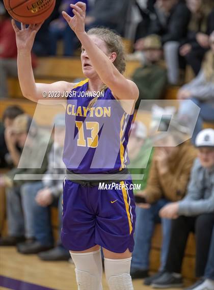 Thumbnail 1 in Clayton vs Turtle Lake (Clayton Holiday Tournament) photogallery.
