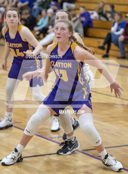 Thumbnail 2 in Clayton vs Turtle Lake (Clayton Holiday Tournament) photogallery.