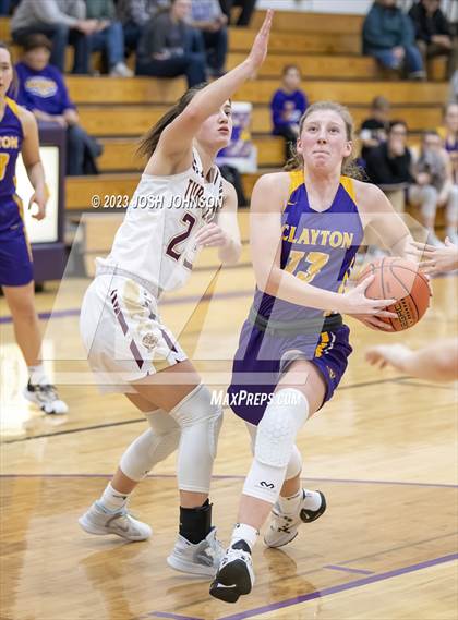 Thumbnail 3 in Clayton vs Turtle Lake (Clayton Holiday Tournament) photogallery.
