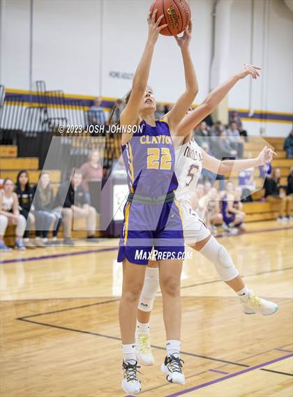 Thumbnail 3 in Clayton vs Turtle Lake (Clayton Holiday Tournament) photogallery.