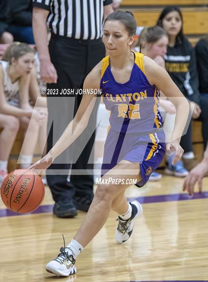 Thumbnail 1 in Clayton vs Turtle Lake (Clayton Holiday Tournament) photogallery.