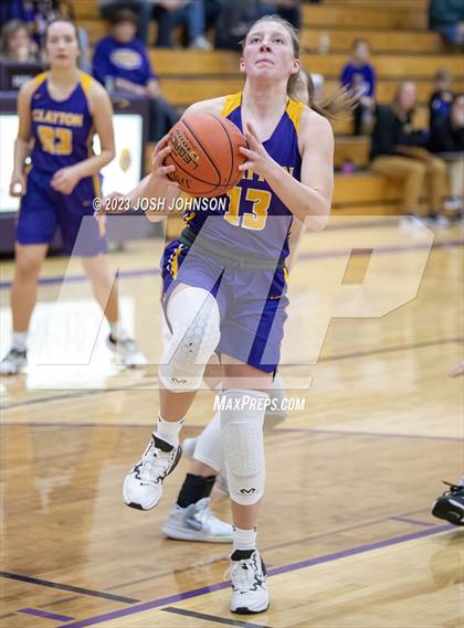 Thumbnail 2 in Clayton vs Turtle Lake (Clayton Holiday Tournament) photogallery.