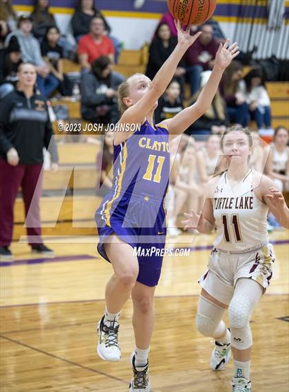 Thumbnail 3 in Clayton vs Turtle Lake (Clayton Holiday Tournament) photogallery.