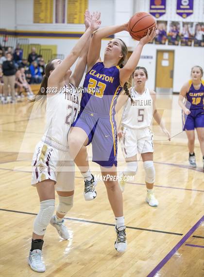 Thumbnail 1 in Clayton vs Turtle Lake (Clayton Holiday Tournament) photogallery.