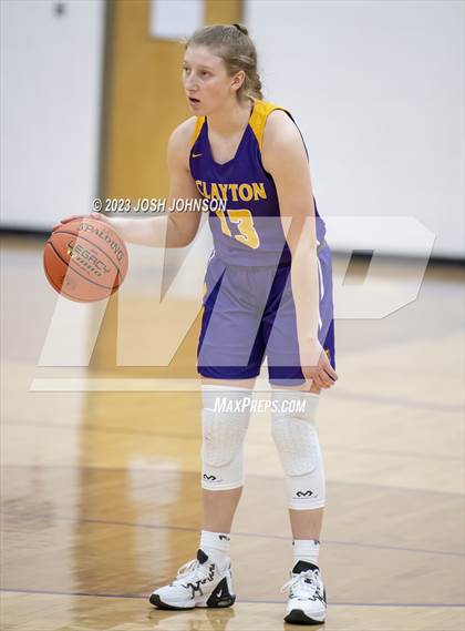 Thumbnail 3 in Clayton vs Turtle Lake (Clayton Holiday Tournament) photogallery.