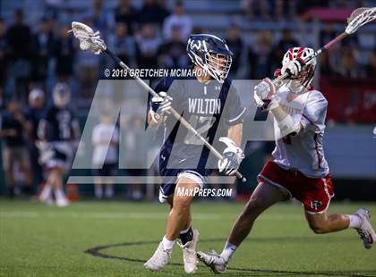 Thumbnail 2 in Wilton vs. Fairfield Prep (CIAC Class L Semifinal) photogallery.