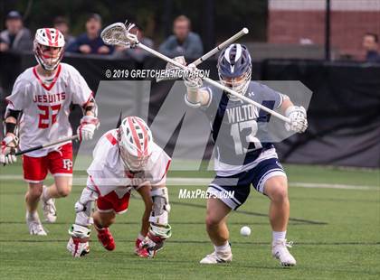 Thumbnail 2 in Wilton vs. Fairfield Prep (CIAC Class L Semifinal) photogallery.
