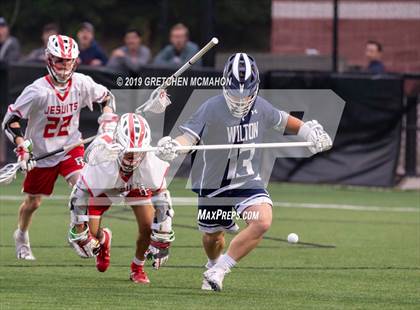 Thumbnail 3 in Wilton vs. Fairfield Prep (CIAC Class L Semifinal) photogallery.