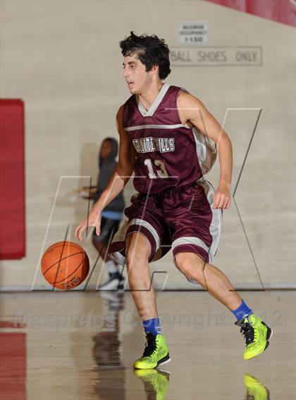 Thumbnail 2 in El Camino Real vs. Granite Hills (Rose City Roundball Classic) photogallery.