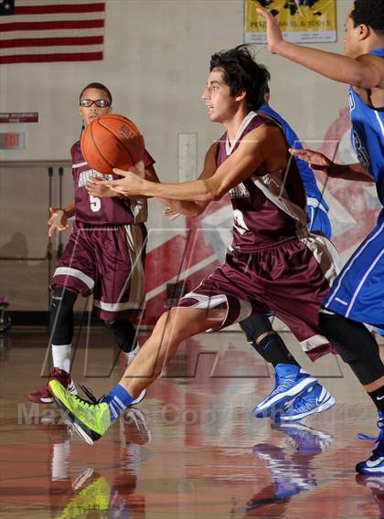 Thumbnail 1 in El Camino Real vs. Granite Hills (Rose City Roundball Classic) photogallery.